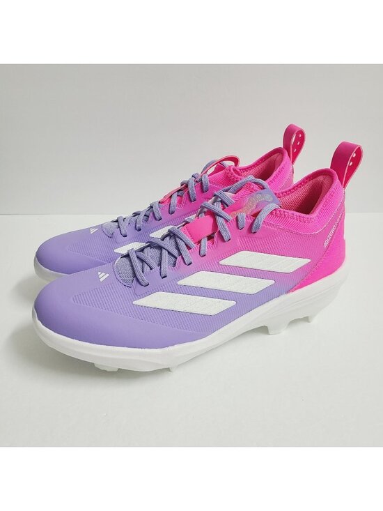 NEW Adidas Adizero TPU Candy Baseball Cleats JR7828 Size 10 Pink Purple #1 main image 7